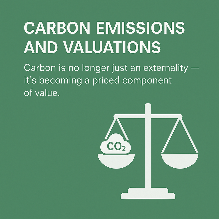 Carbon emissions & Valuations