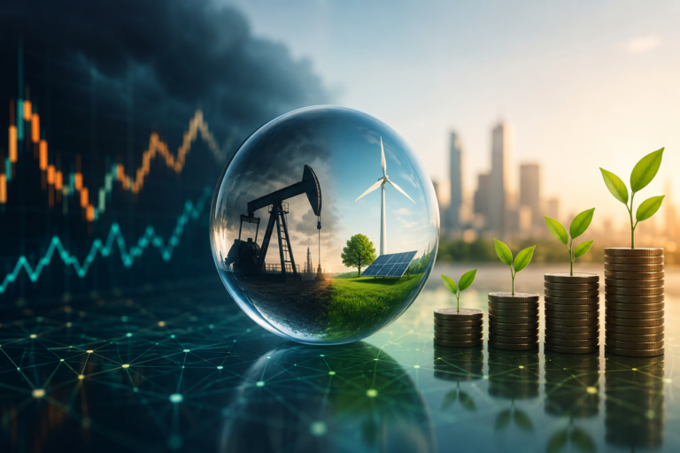What oil prices tell us about the value of green businesses